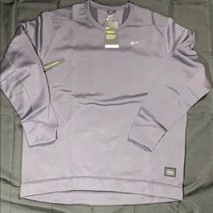 Nike Men's Therma Repel Golf Top Crew XL Gridiron